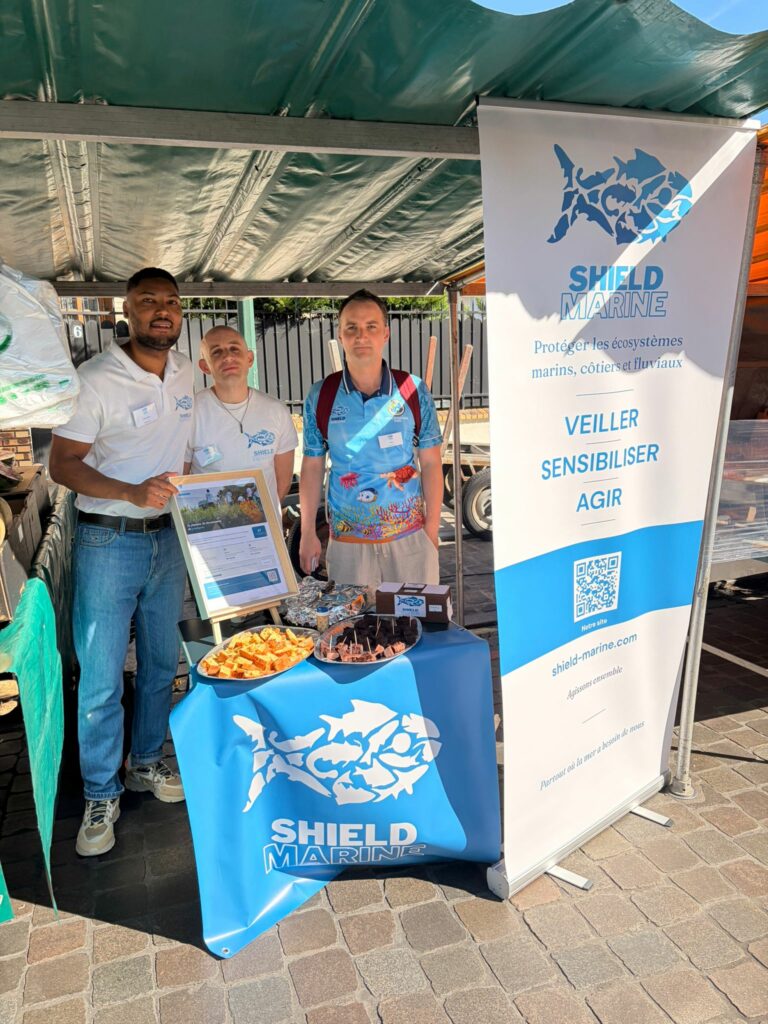 Marché Dampierre : Shield Marine à la rencontre des Balnéolais